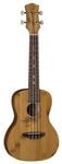 Luna Bamboo Concert Ukulele with Gigbag Front View